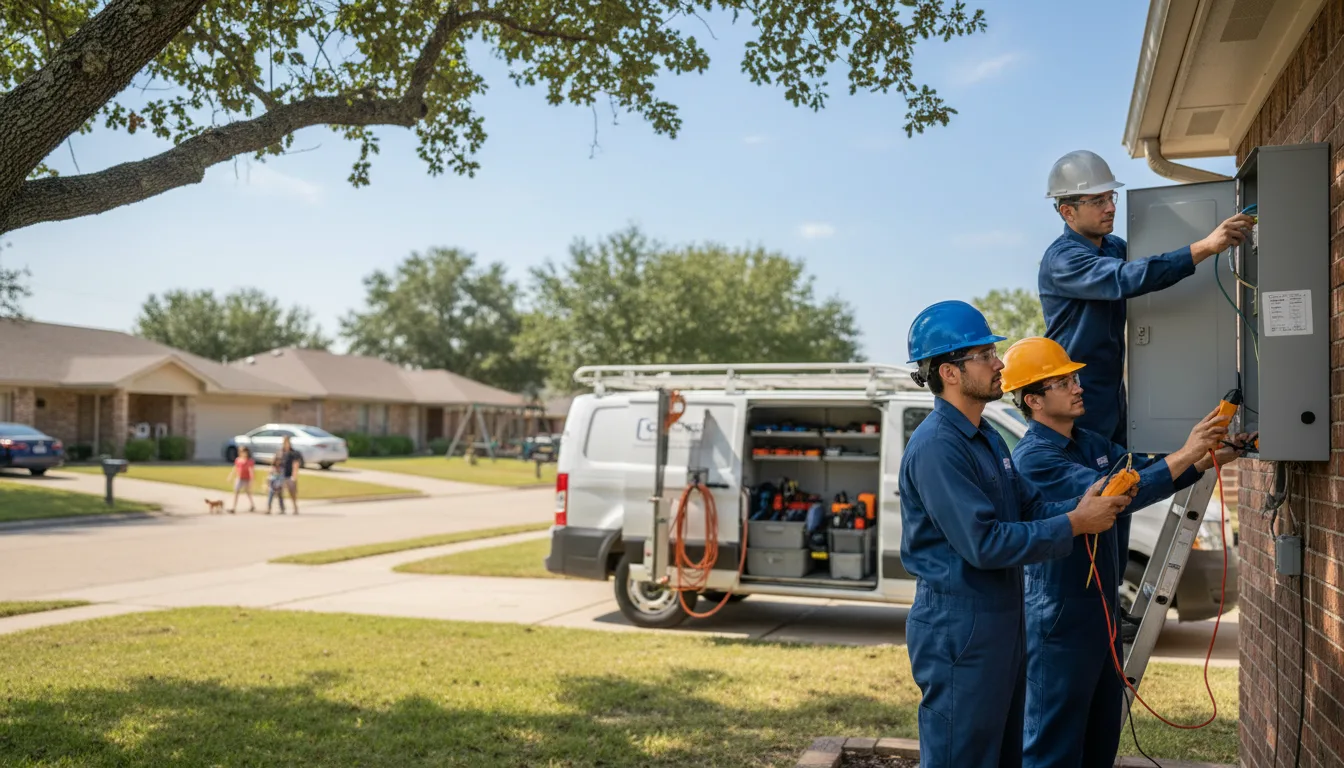 Certified electrician providing emergency electrical services in High Point, NC